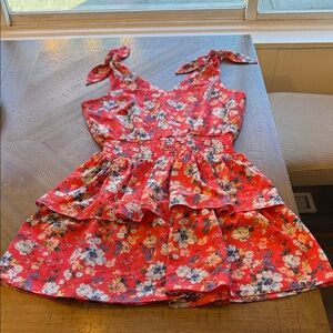 Women’s Floral Tie-Shoulder Sundress